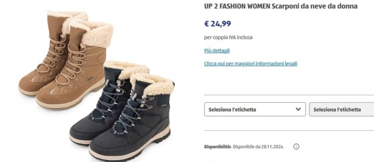 Scarpe e descrizione