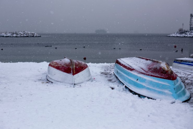 Neve in spiaggia