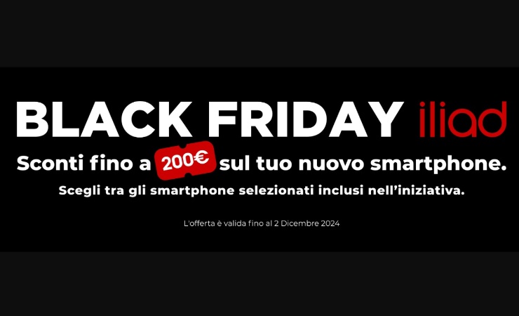 iliad black friday