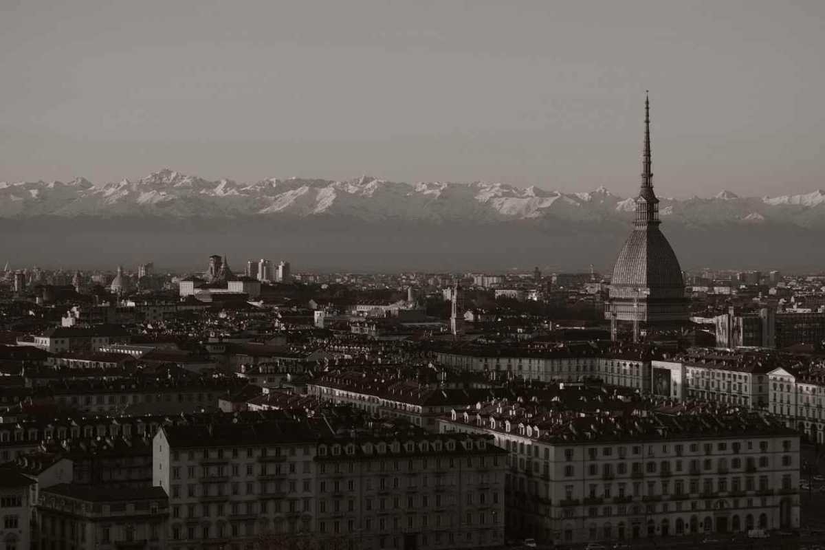 Vista di Torino dall'alto