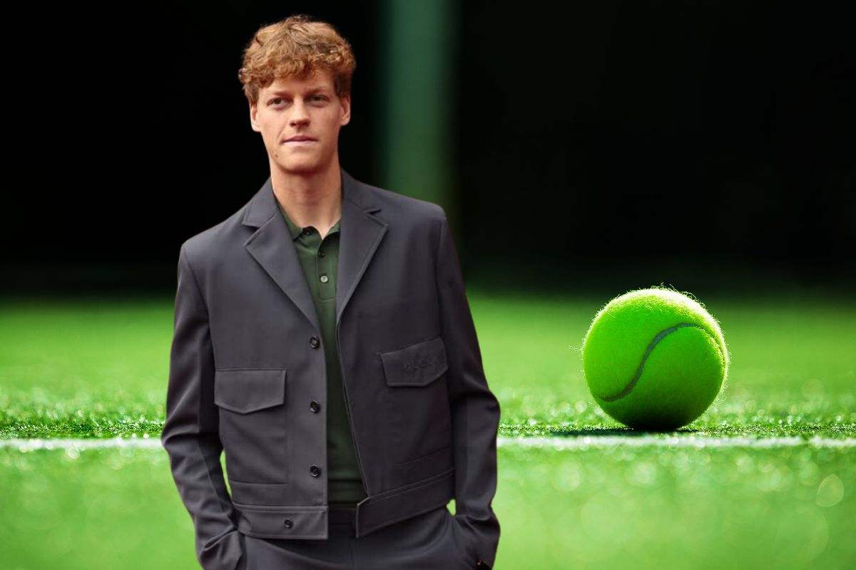 Il tennista Jannik Sinner