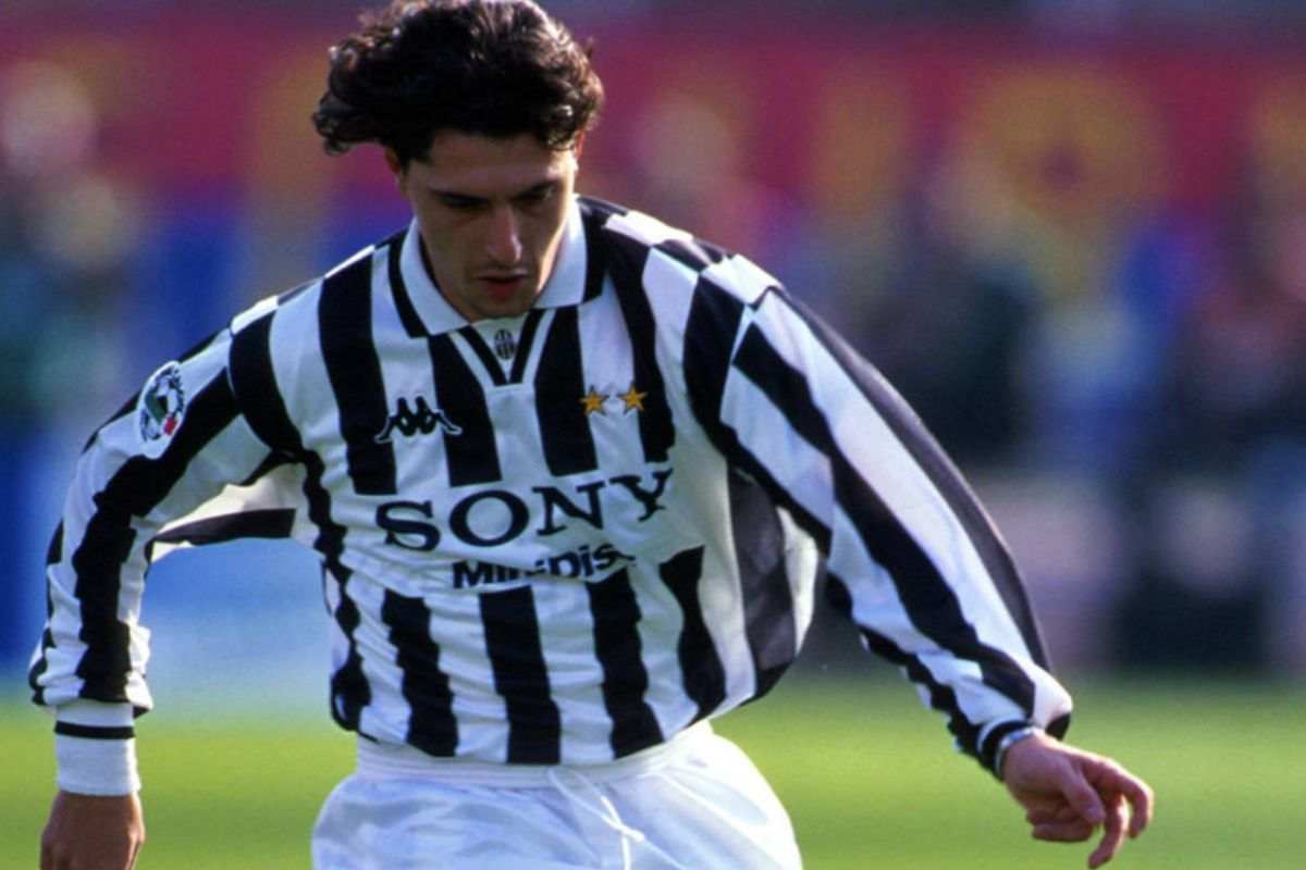 Padovano con la maglia della Juventus