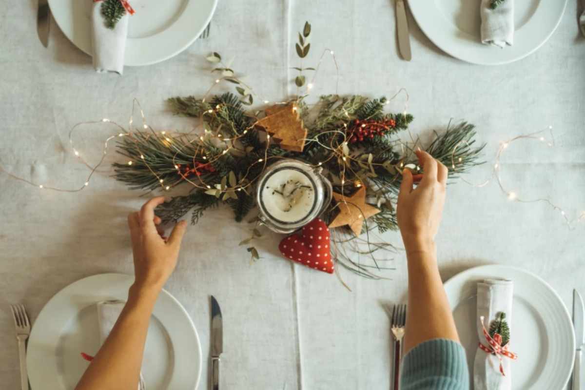 Preparativi del Natale anche a tavola