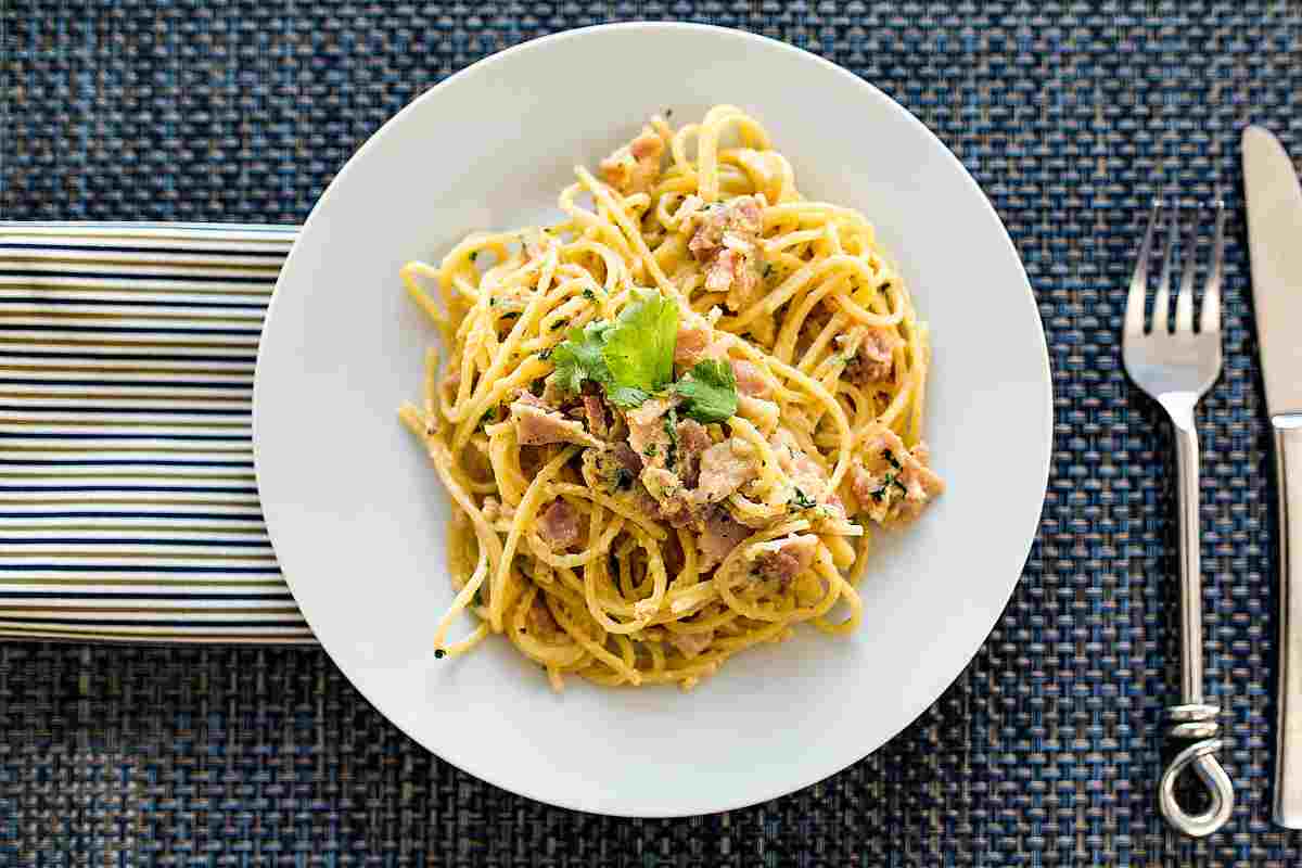 ricetta per la carbonara